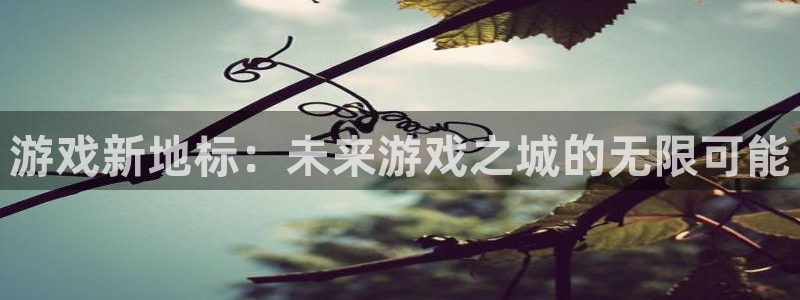 威廉希尔百度百科：游戏新地标：未来游戏之城的无限可能